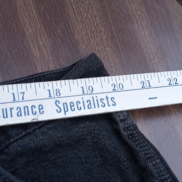 Men's charcoal black shorts. jeans.s 42 Like no stretch. - Picture 5 of 8